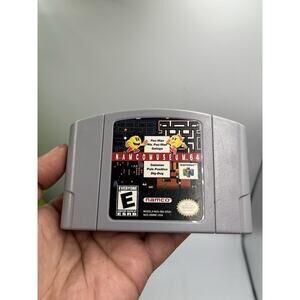 Namco Museum Nintendo N64 Authentic Cartridge Ms. Pac man Galaga Dig Dug Pac Man